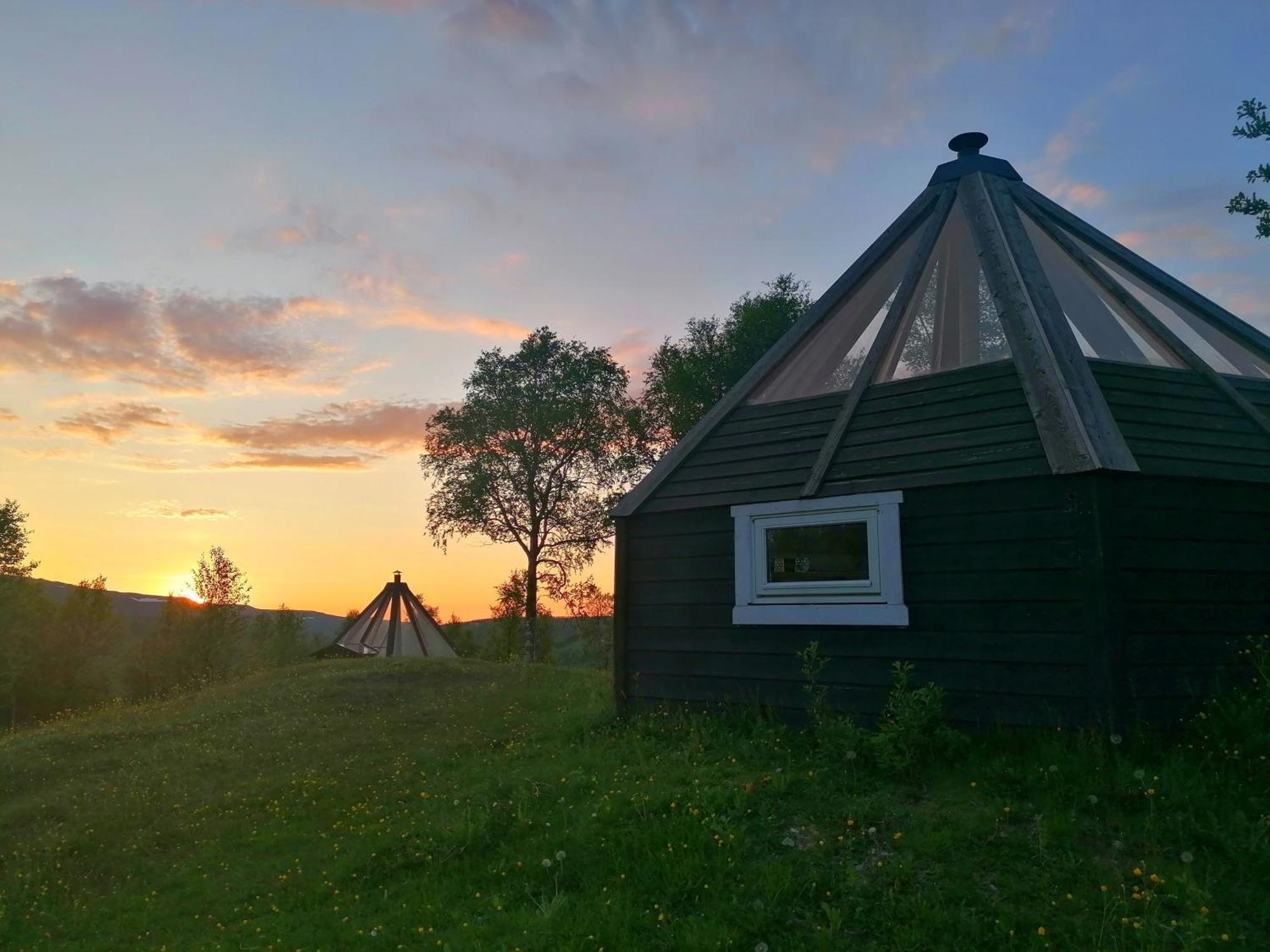 Apartmán Hessdalen Ufocamp Vårhus Exteriér fotografie