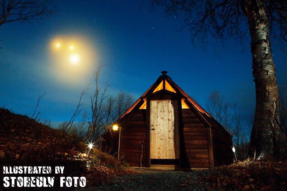 Apartmán Hessdalen Ufocamp Vårhus Exteriér fotografie