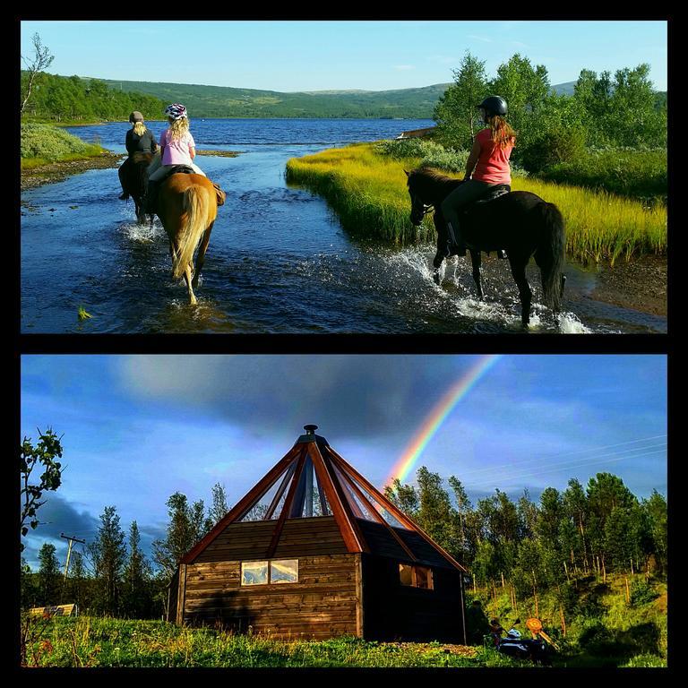 Apartmán Hessdalen Ufocamp Vårhus Exteriér fotografie