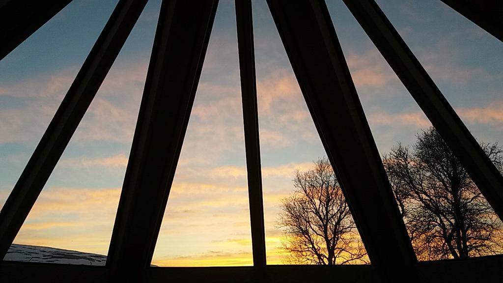 Apartmán Hessdalen Ufocamp Vårhus Exteriér fotografie