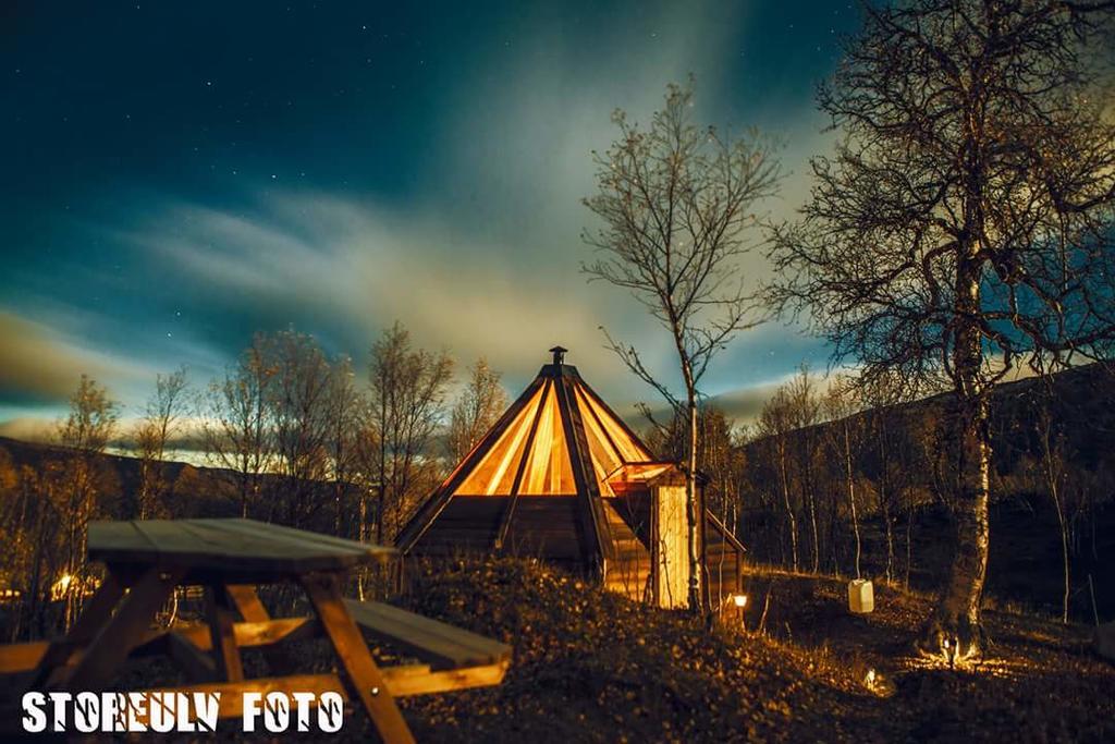 Apartmán Hessdalen Ufocamp Vårhus Exteriér fotografie