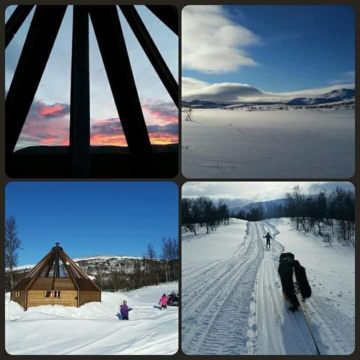 Apartmán Hessdalen Ufocamp Vårhus Exteriér fotografie